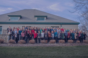 Group photo of the employees of the Delaware General Health District in 2019